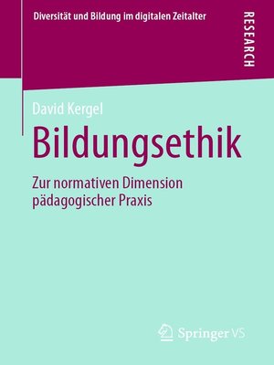 cover image of Bildungsethik